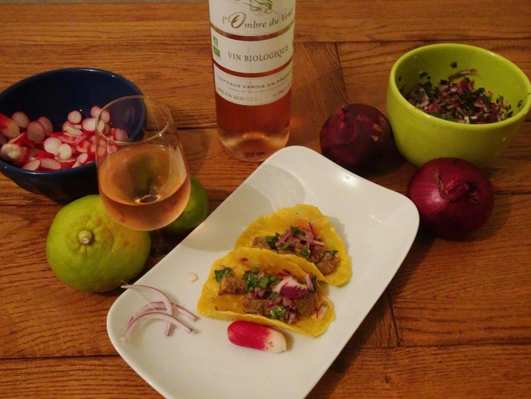 Tacos Rosé de Provence Coteaux Varois ŒnoSkol