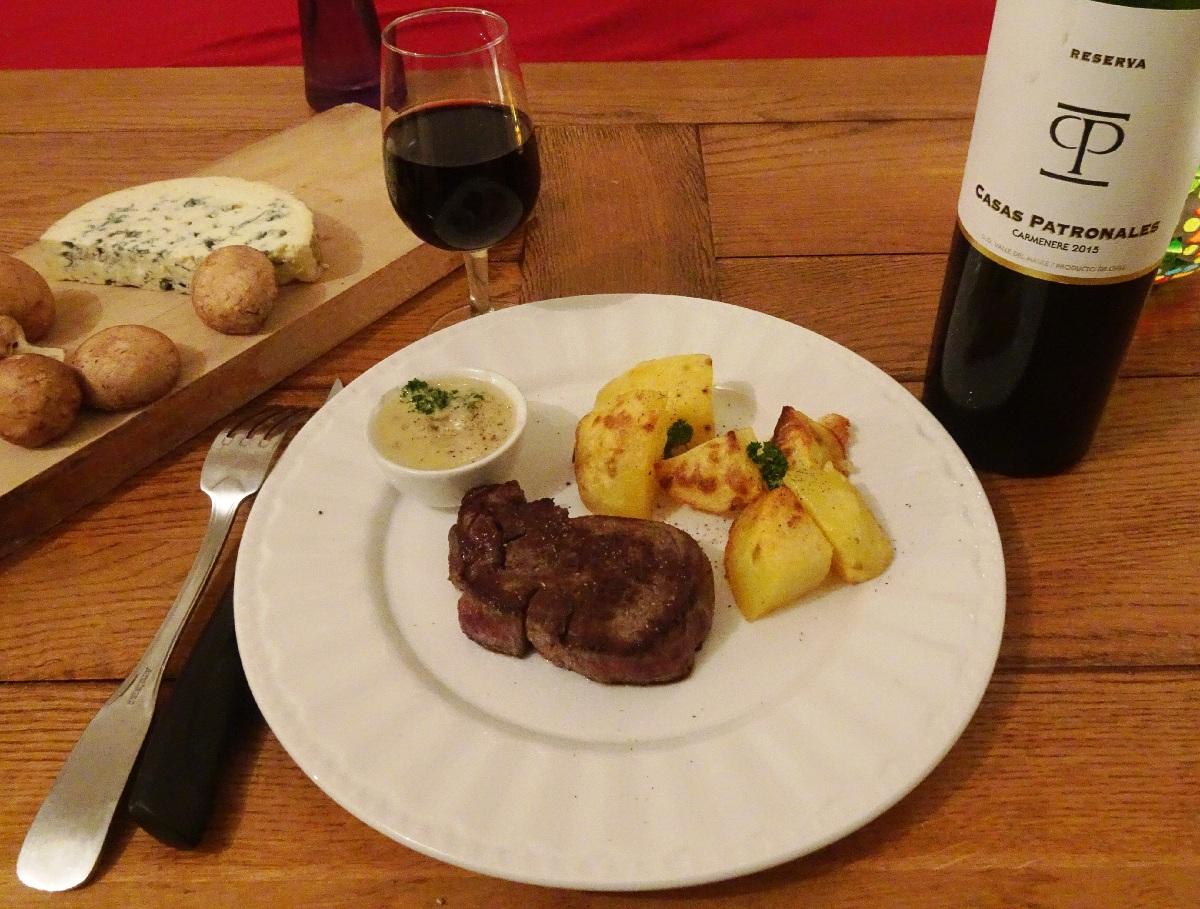 Tournedos de bœuf Carménère Chili ŒnoSkol