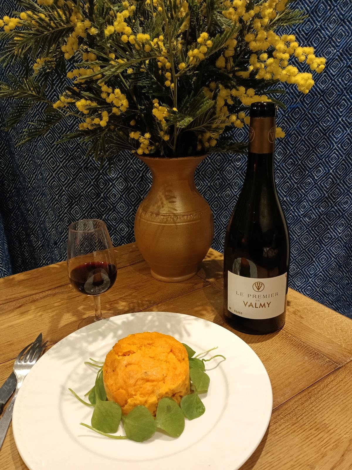 Hachis Parmentier de canard et Chateau Valmy Oenoskol