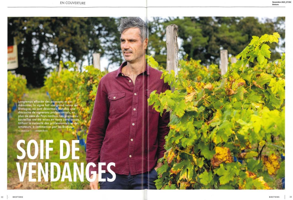 Dossier vin Bretons Magazine